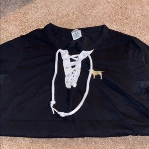 Short Sleeve Jersey TShirt from PINK